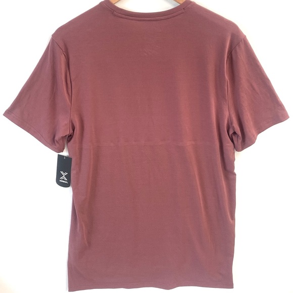 (A5) Xersion mens ShortSleeve tee shirt in crushed berry, size medium, NWT - Picture 5 of 6